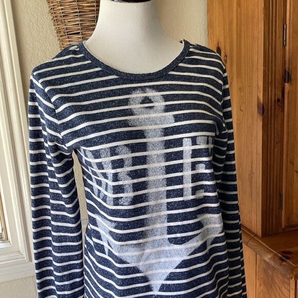 Obey Crewneck Long Sleeve Nautical Sweatshirt Size Small - Picture 3 of 9